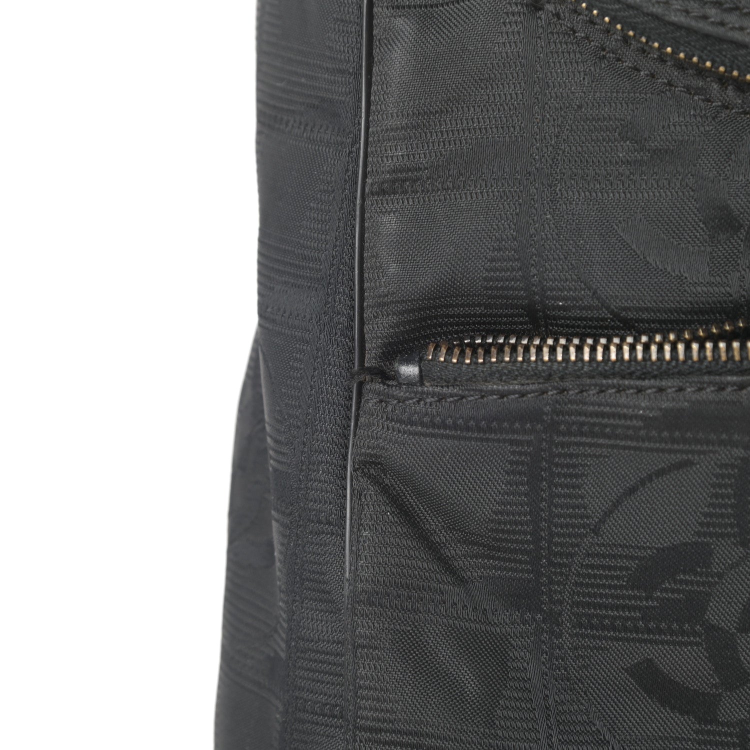 Chanel Nylon Travel Backpack Black 15 of 15