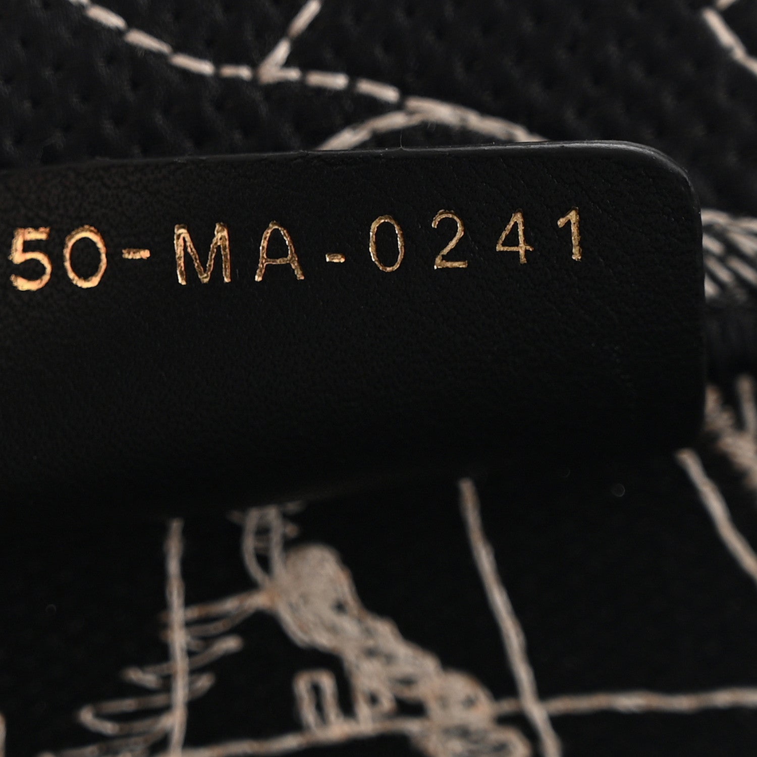 Christian Dior Canvas Embroidered Large Around The World Book Tote Black White 7 of 14