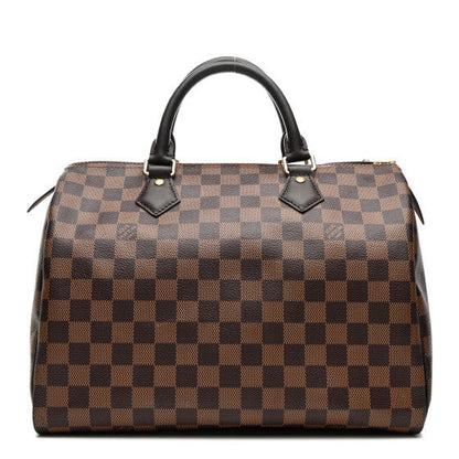 Louis Vuitton Damier Ebene Speedy 30 Brown 1 of 9