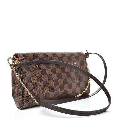 Louis Vuitton Damier Ebene Favorite MM 3 of 12