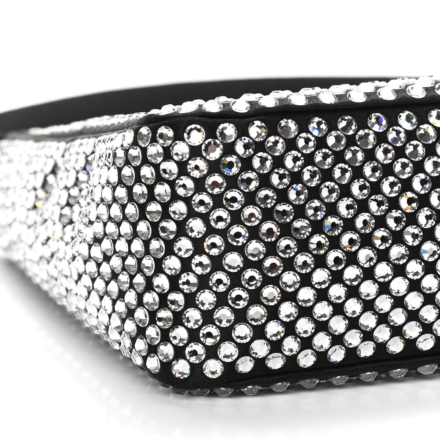 Prada Satin Crystal Mini Re-Edition 2000 Bag Cristal 7 of 8