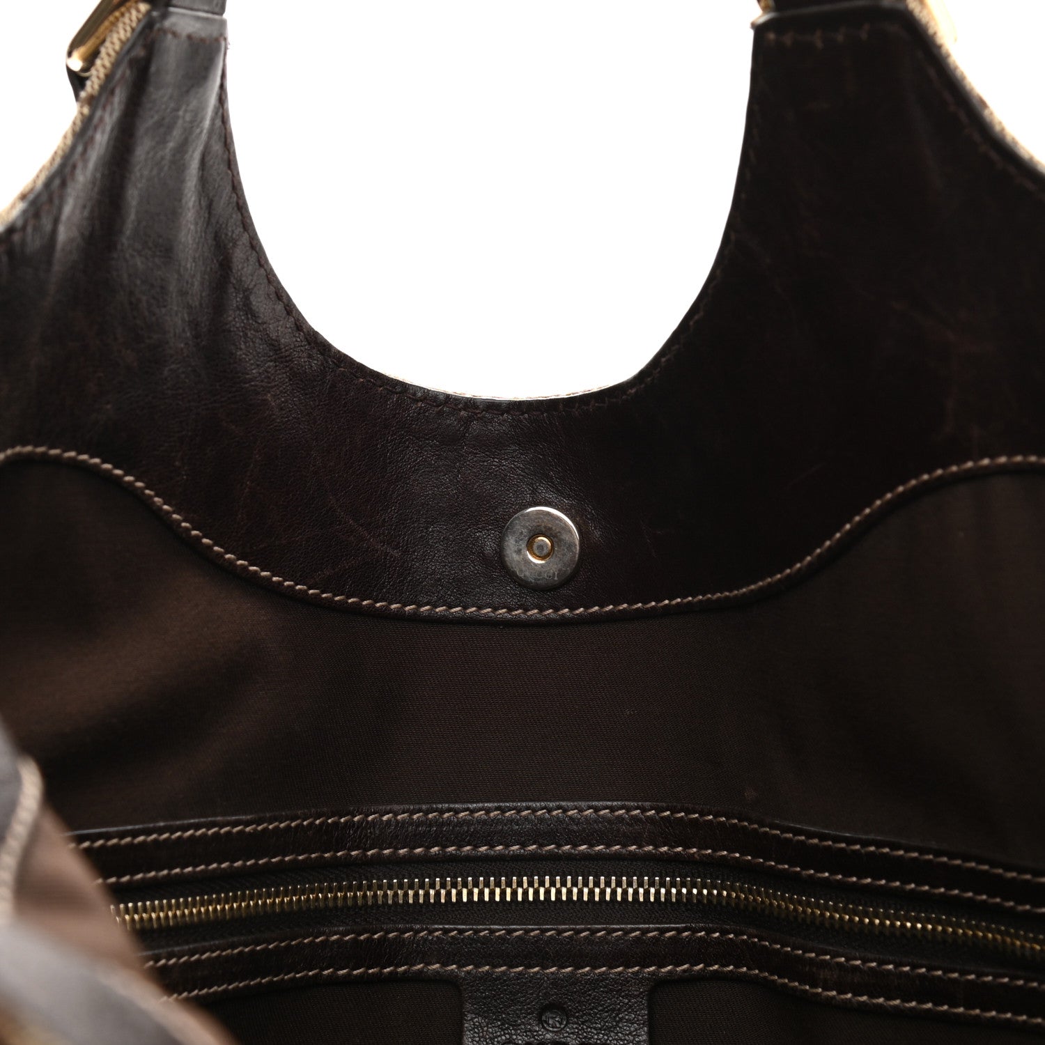 Gucci Monogram GG Royal Hobo Dark Brown 14 of 16