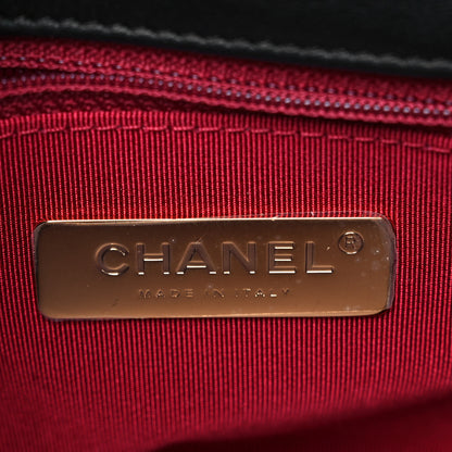 Chanel Sequin Quilted Large Chanel 19 Flap Black 5 of 8