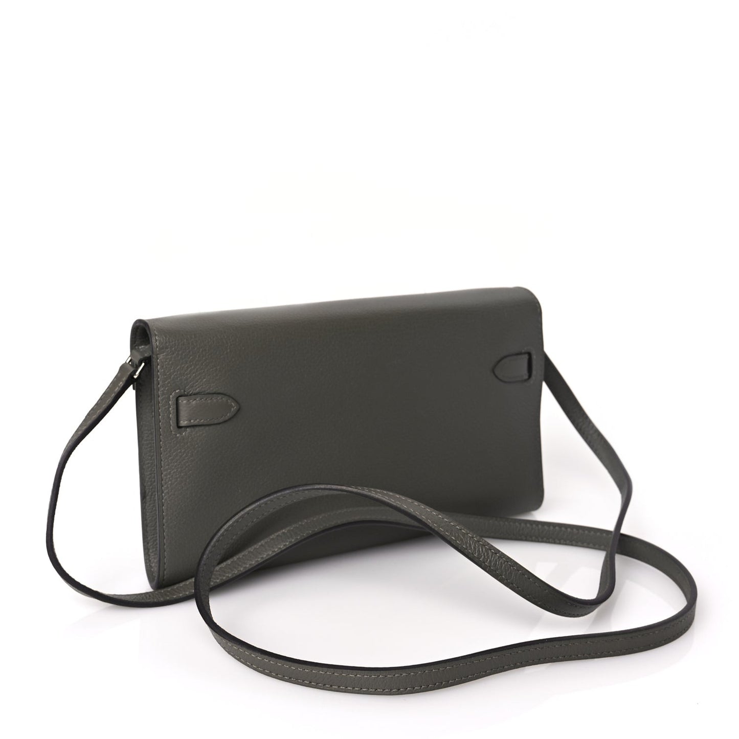 Evercolor Kelly Wallet To Go Gris Meyer