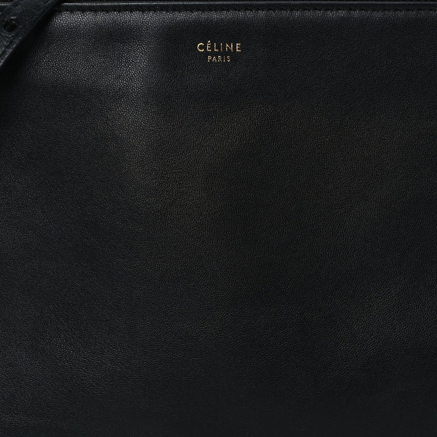 Lambskin Small Trio Crossbody Bag Black