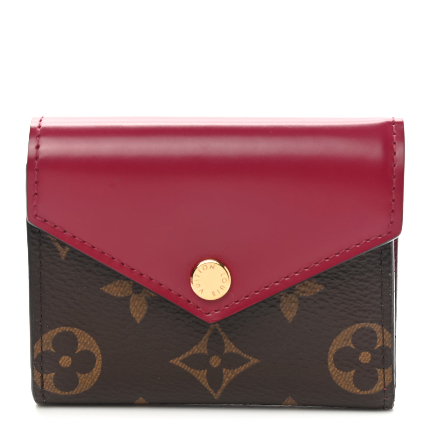 Monogram Zoe Wallet Fuchsia