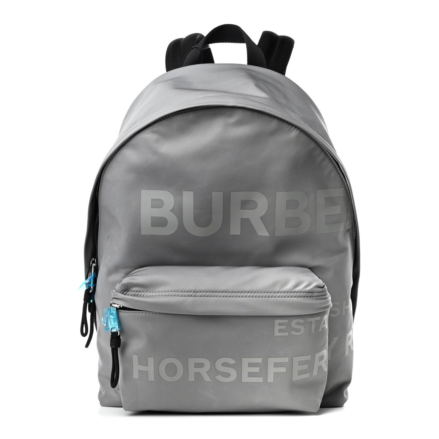 Nylon Horseferry Print Jett Backpack Cloud Grey