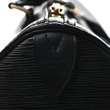 Louis Vuitton Epi Speedy 30 Black 6 of 7