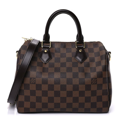 Louis Vuitton Damier Ebene Speedy Bandouliere 25 1 of 7
