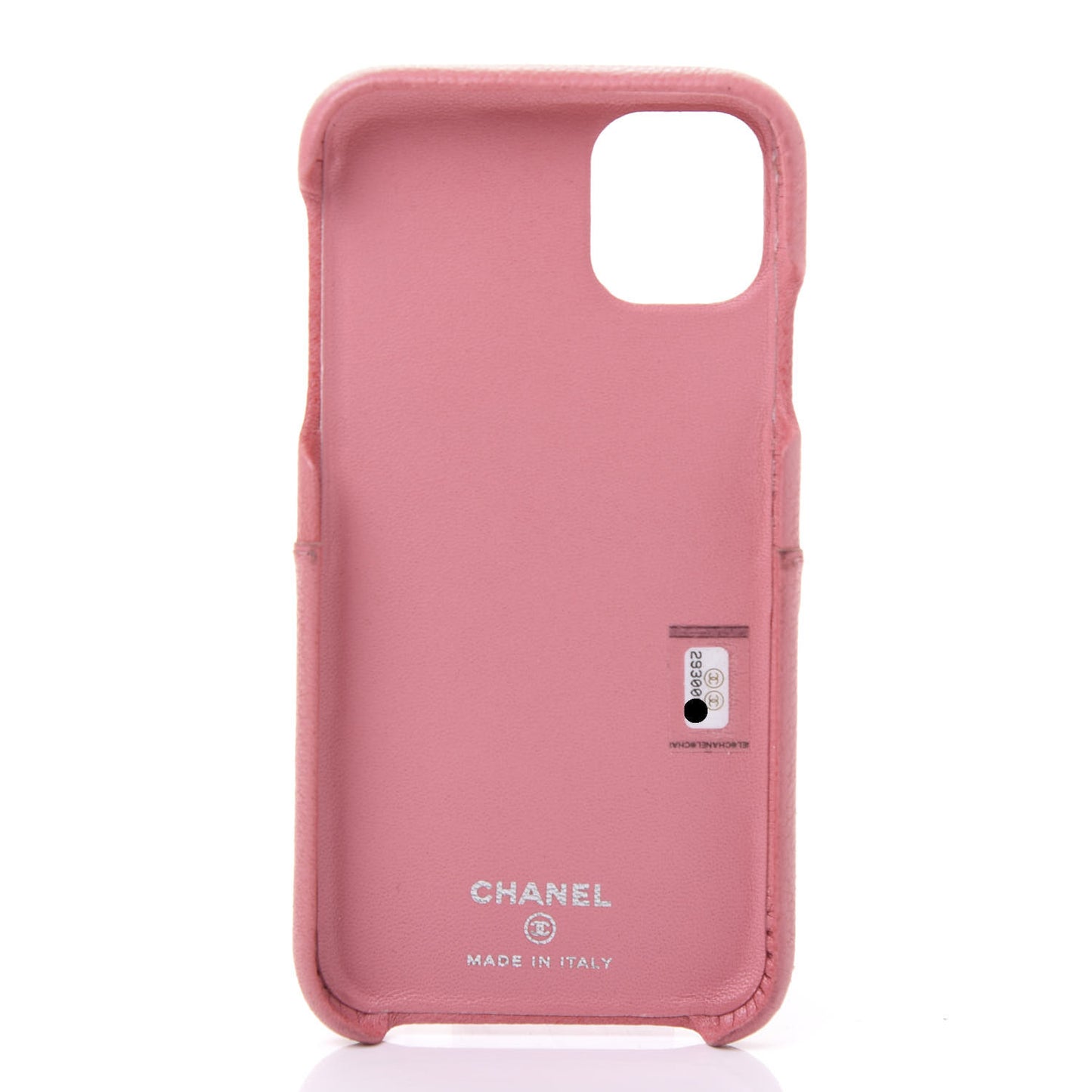 Caviar Quilted iPhone 11 Tech Case Pink