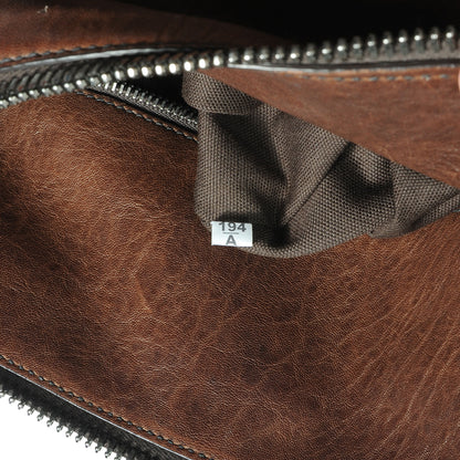 Miu Miu Nappa Monk Satchel Bruciato 7 of 8