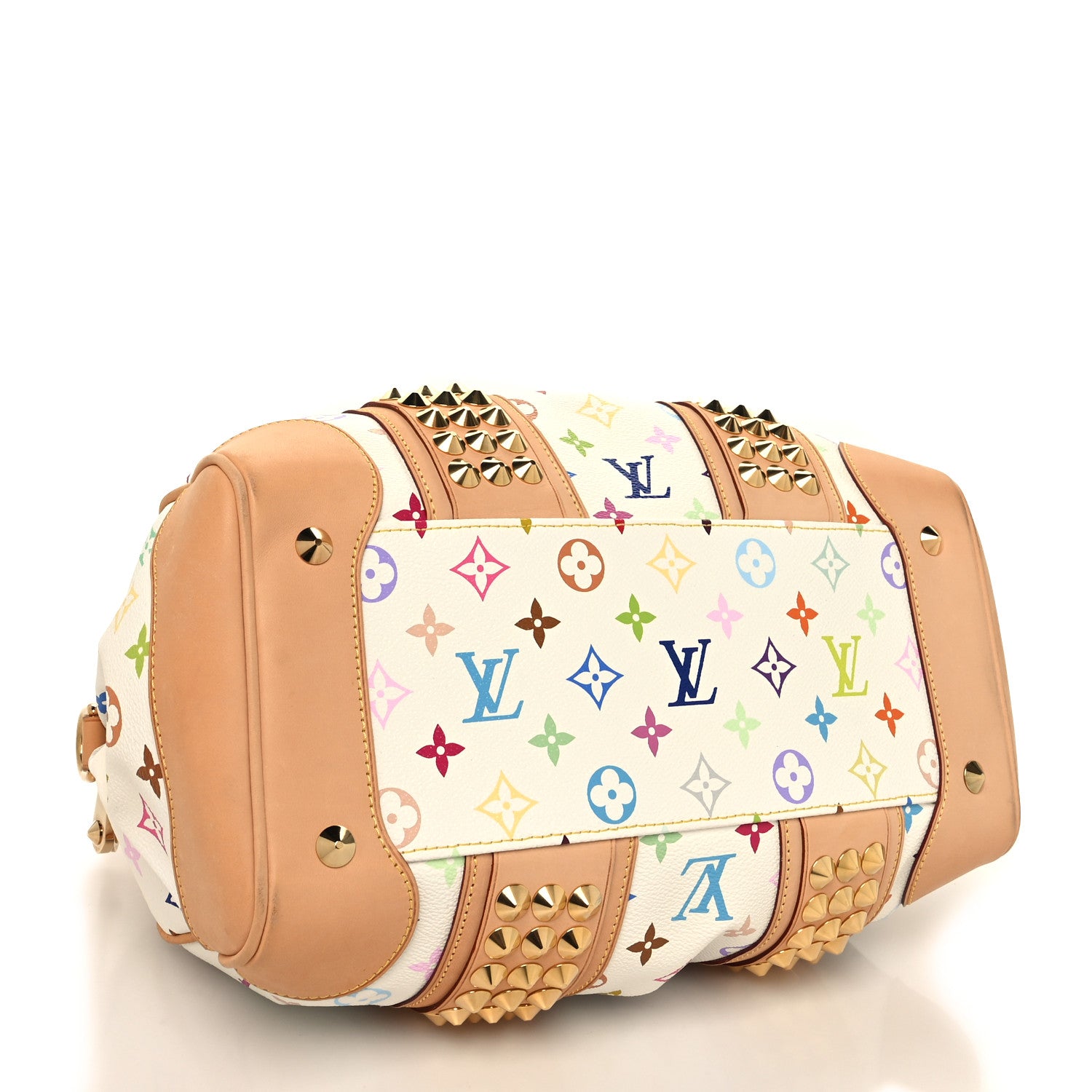 Louis Vuitton Monogram Multicolor Courtney MM White 4 of 12