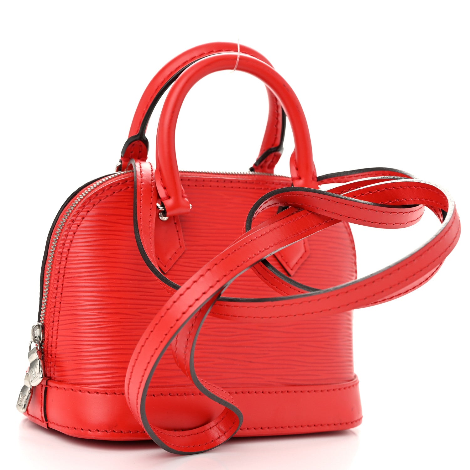 Louis Vuitton Epi Nano Alma Coquelicot 3 of 10