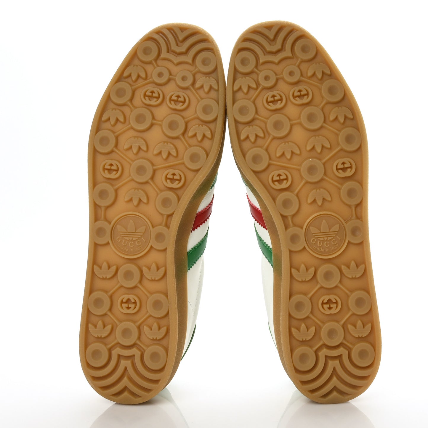 X ADIDAS Suede Madeira Demetra Mens Gazelle Sneakers 12 Oatmeal White New Shamarock Hibiscus Red