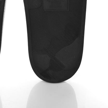 Valentino Garavani Rubber Rockstud Slide Sandals 41 Black 11 of 16