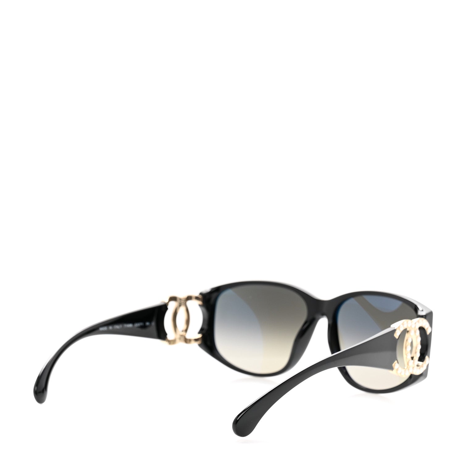 Chanel Pearl CC Sunglasses 71498 Black 4 of 7