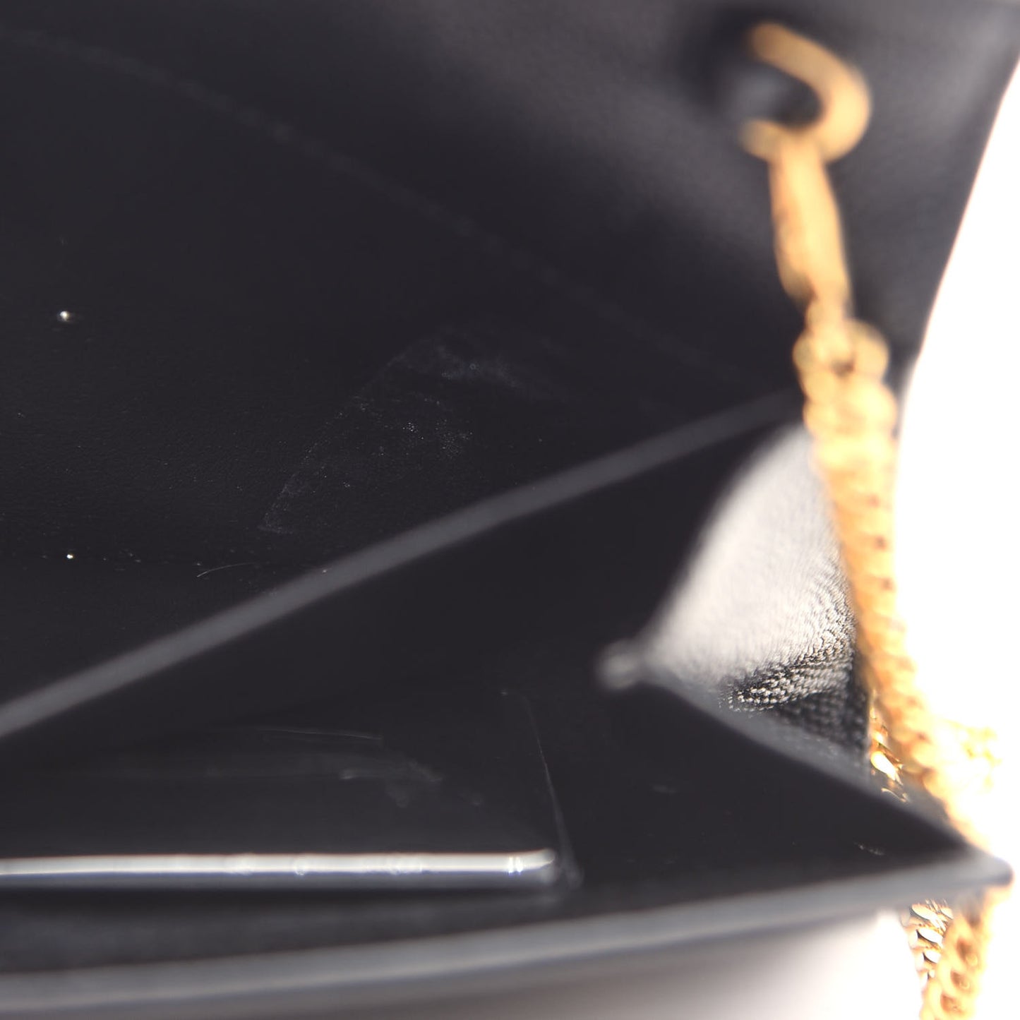 Grain De Poudre Uptown Chain Wallet Black