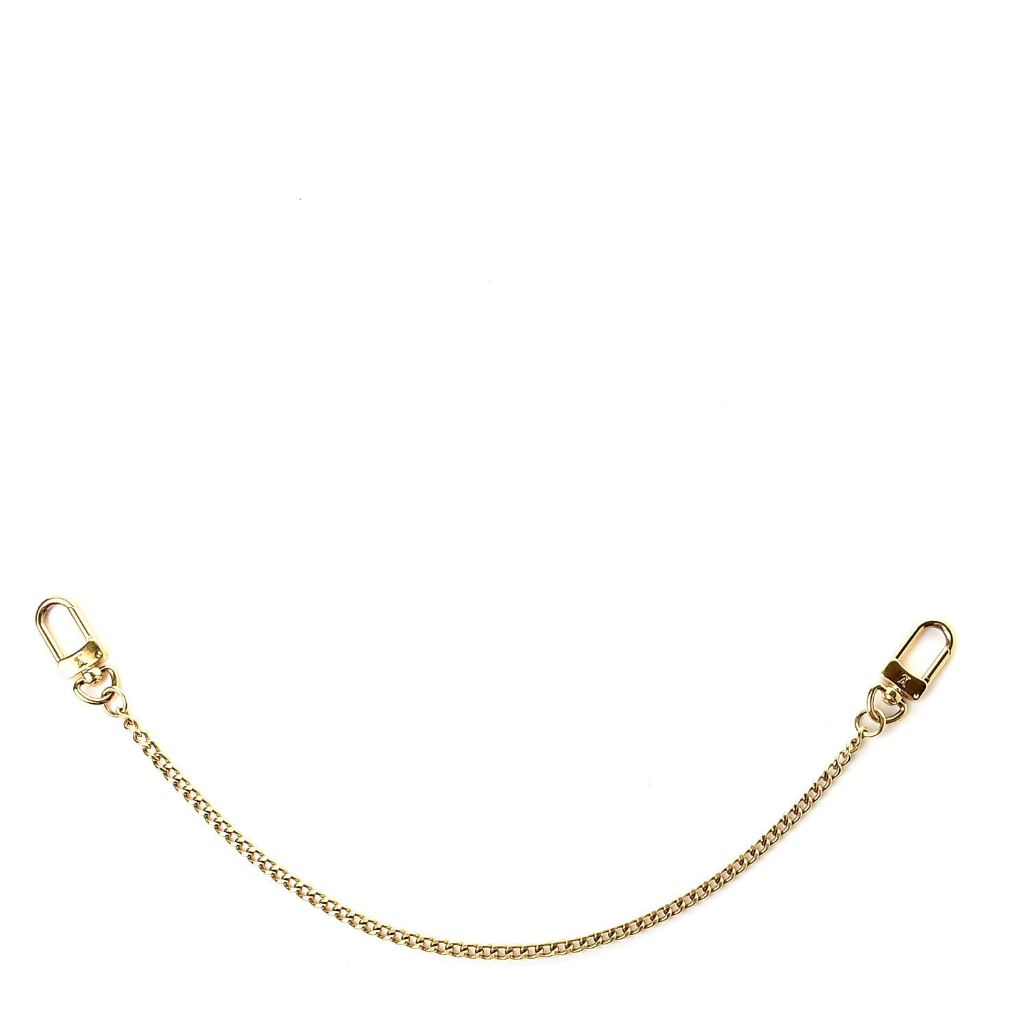 Louis Vuitton XL Pochette Extender Key Ring Chain Gold 1 of 3