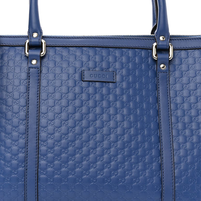 Gucci Soft Microguccissima Small Zippered Satchel Caspian 7 of 9