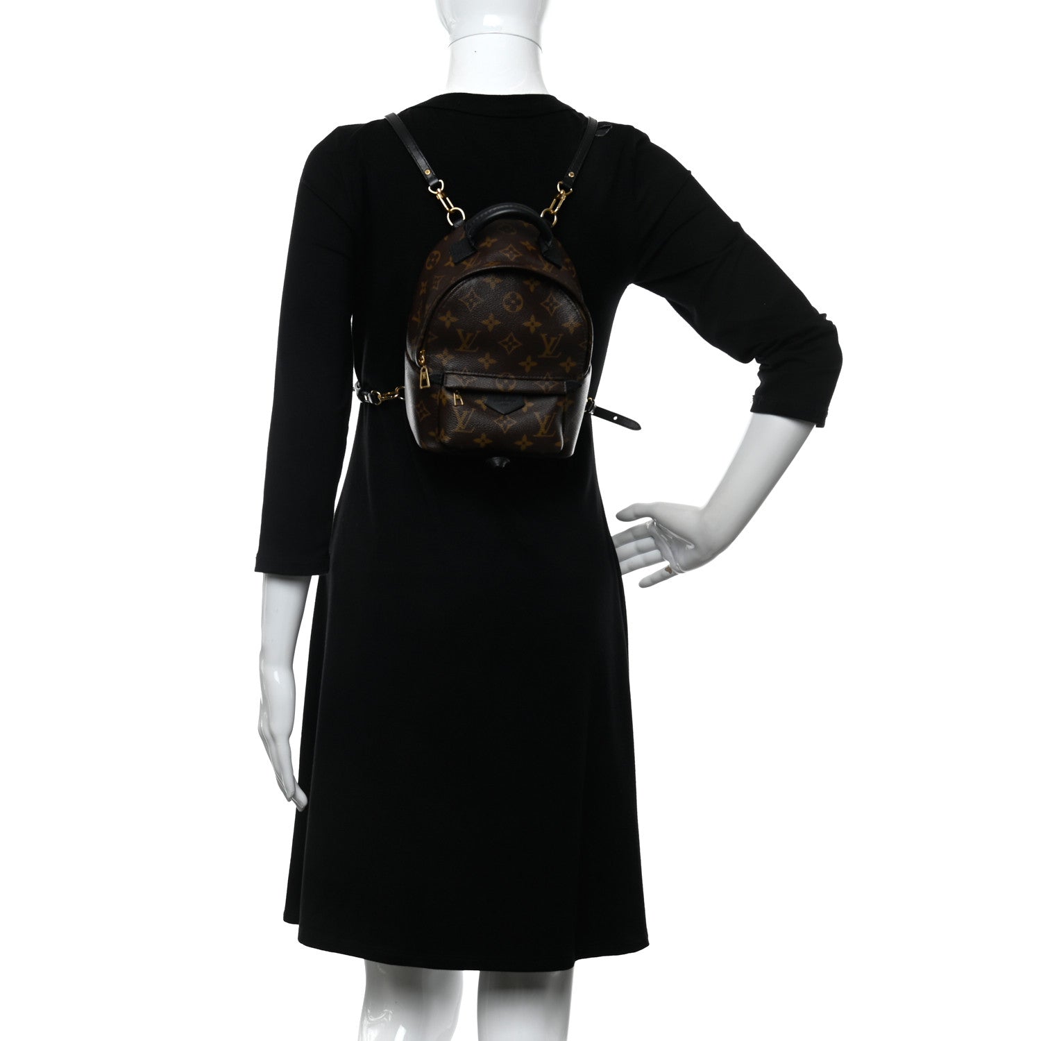 Louis Vuitton Monogram Palm Springs Backpack Mini 3 of 16