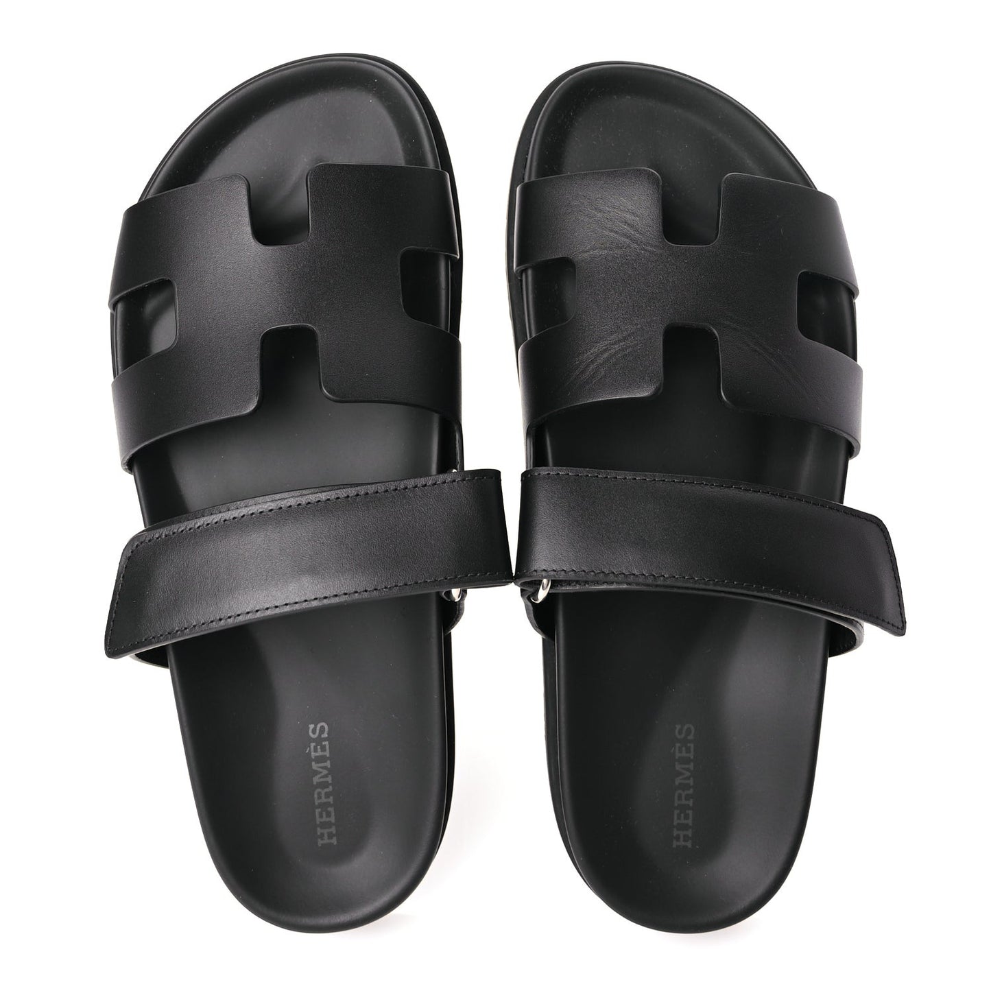 Calfskin Womens Chypre Sandals 38 Black