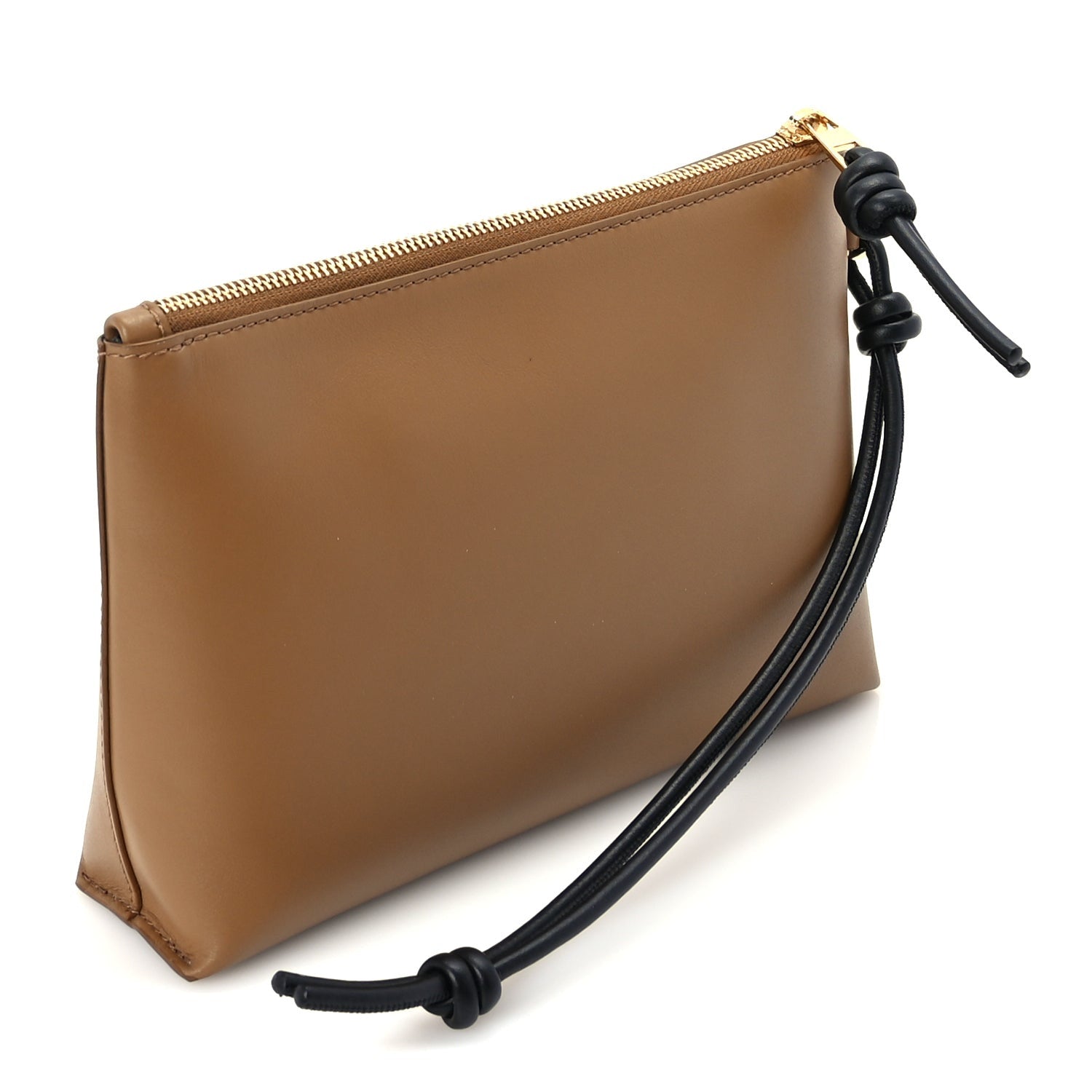 Loewe Nappa Flamenco Knot Pouch Oak Black 3 of 7
