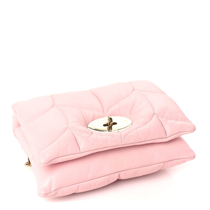 Mulberry Nappa Pillow Quilted Little Softie Bag Pink 3 of 8