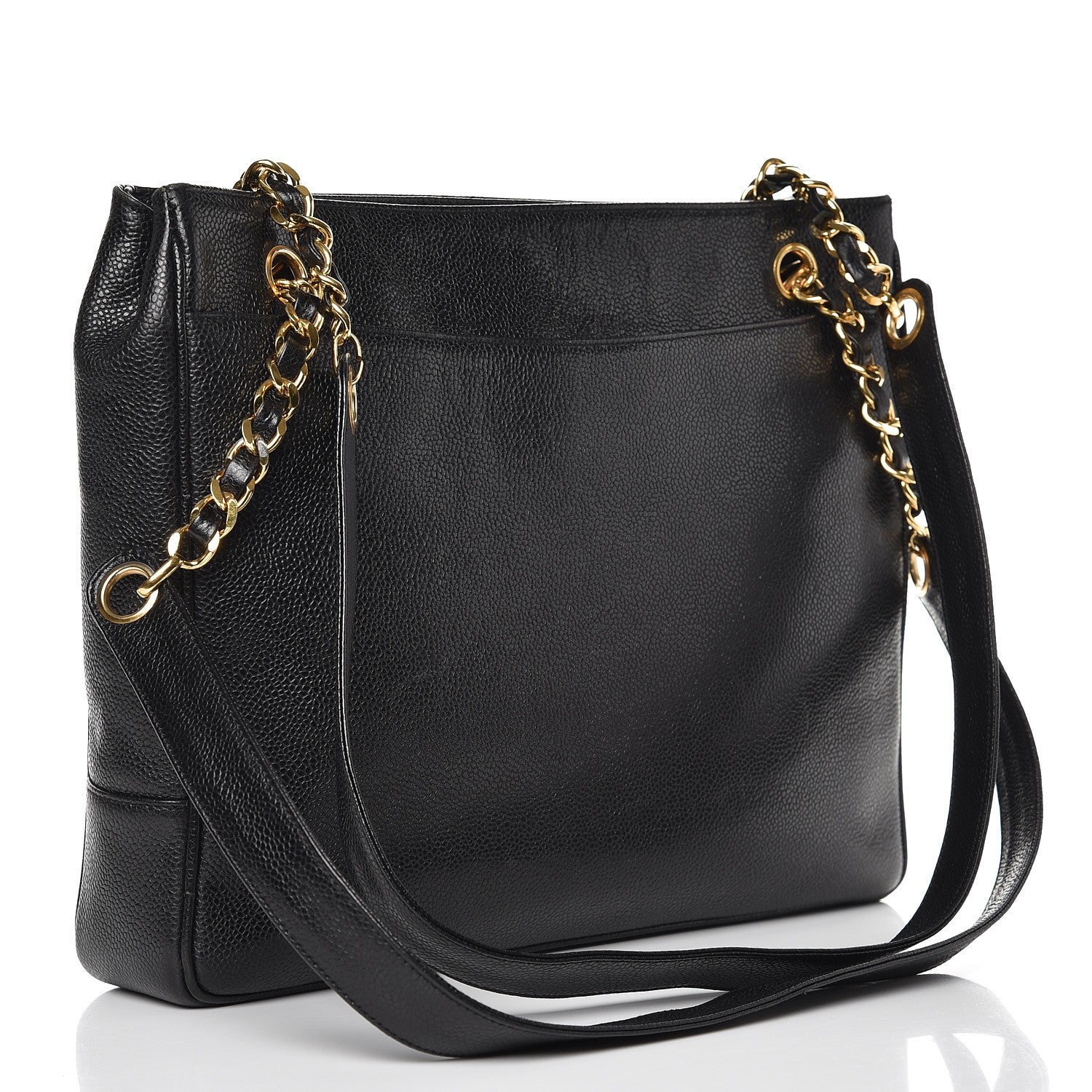 Chanel Caviar CC Shoulder Bag Black 3 of 16