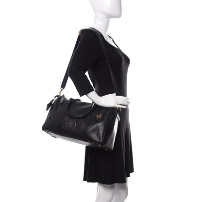 Chanel Caviar Timeless CC Duffel Bag Black 2 of 11