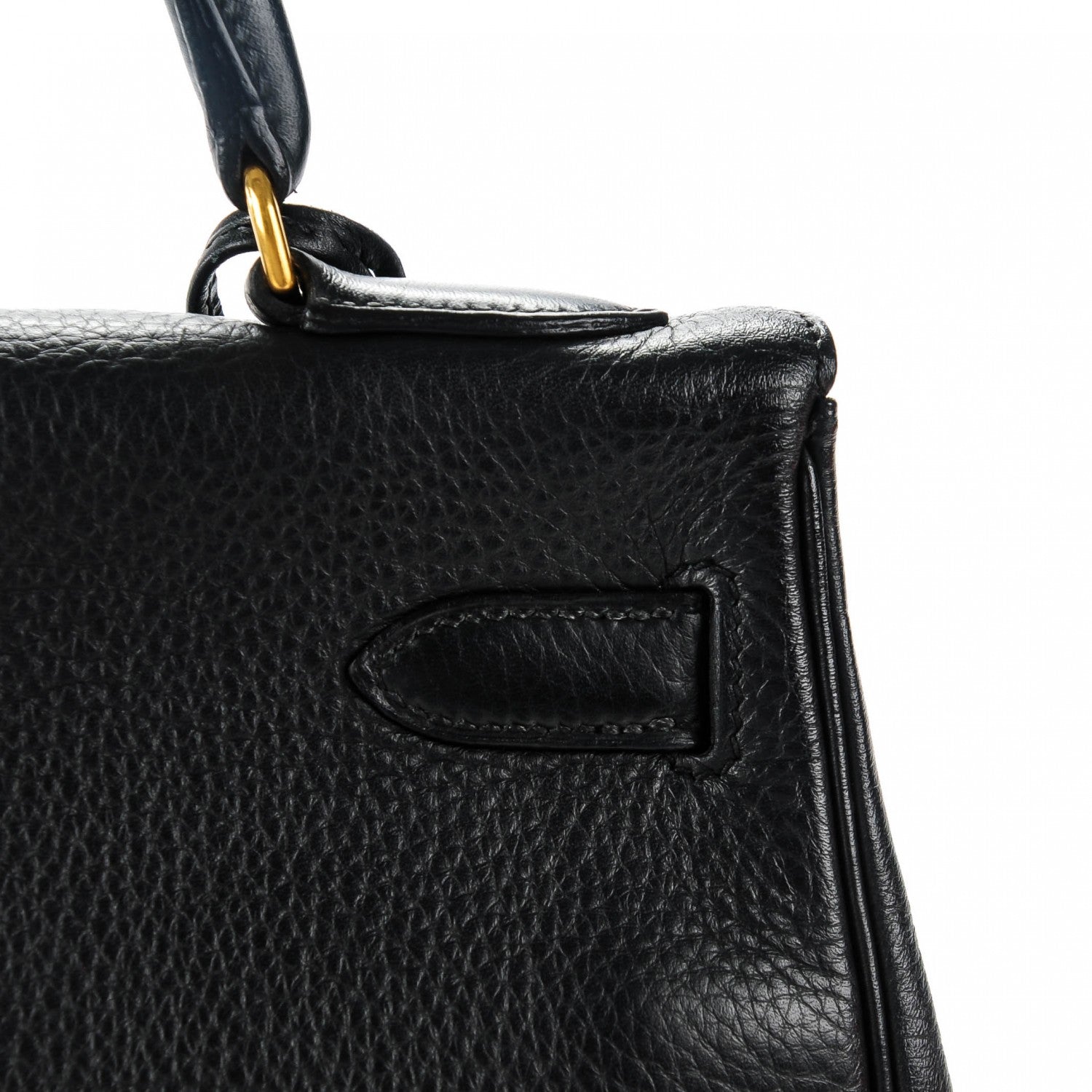 Hermes Taurillon Clemence Kelly Retourne 32 Black 20 of 22