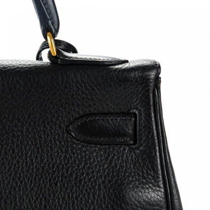 Hermes Taurillon Clemence Kelly Retourne 32 Black 20 of 22