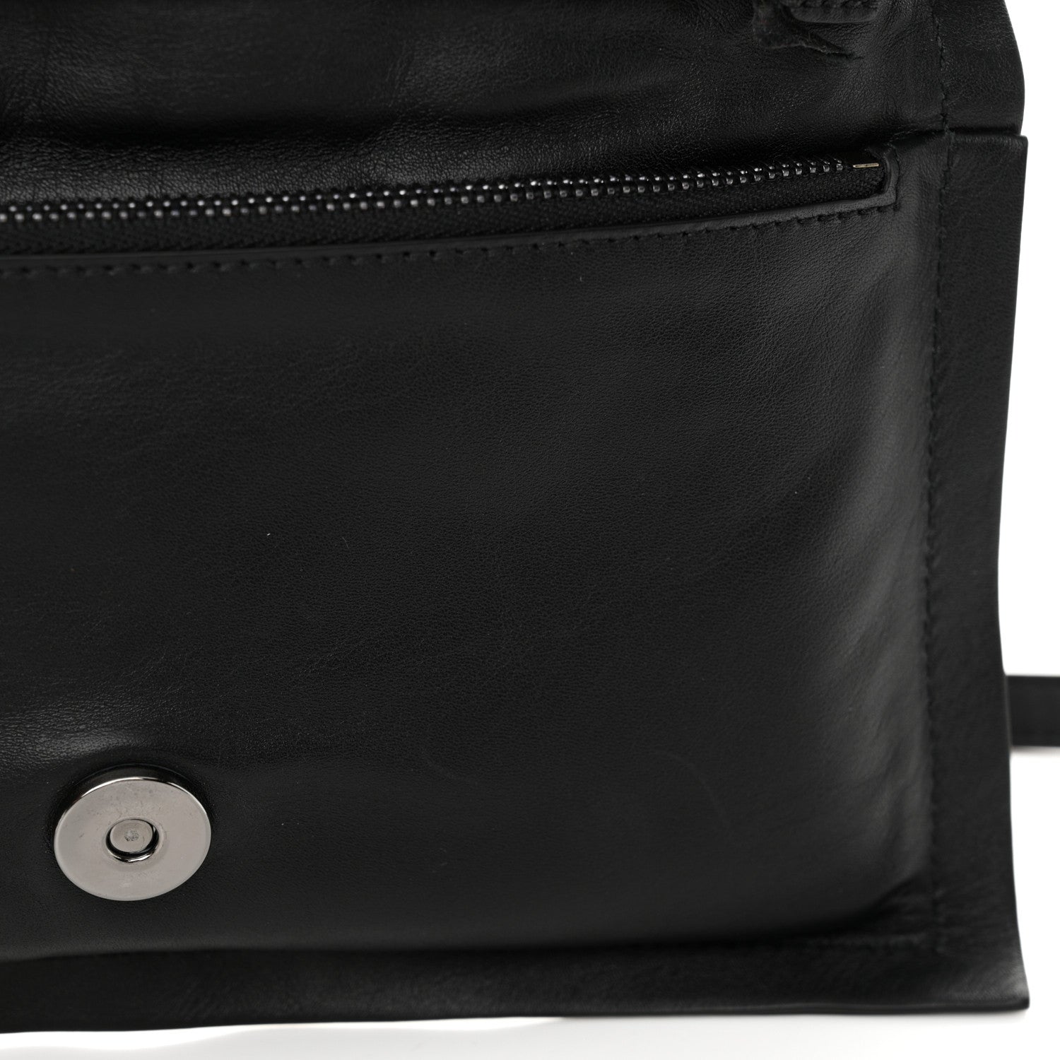 Salvatore Ferragamo Calfskin Mini Viva Bow Shoulder Bag Black 11 of 14