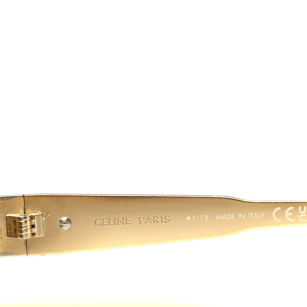 Metal Triomphe 01 Sunglasses CL40235U Gold Green