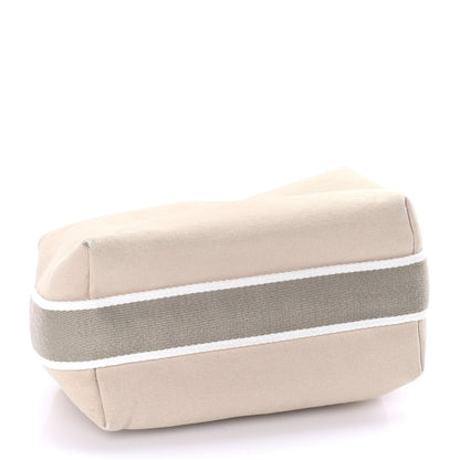 Hermes Canvas Bride-A-Brac Pouch Natural 3 of 8