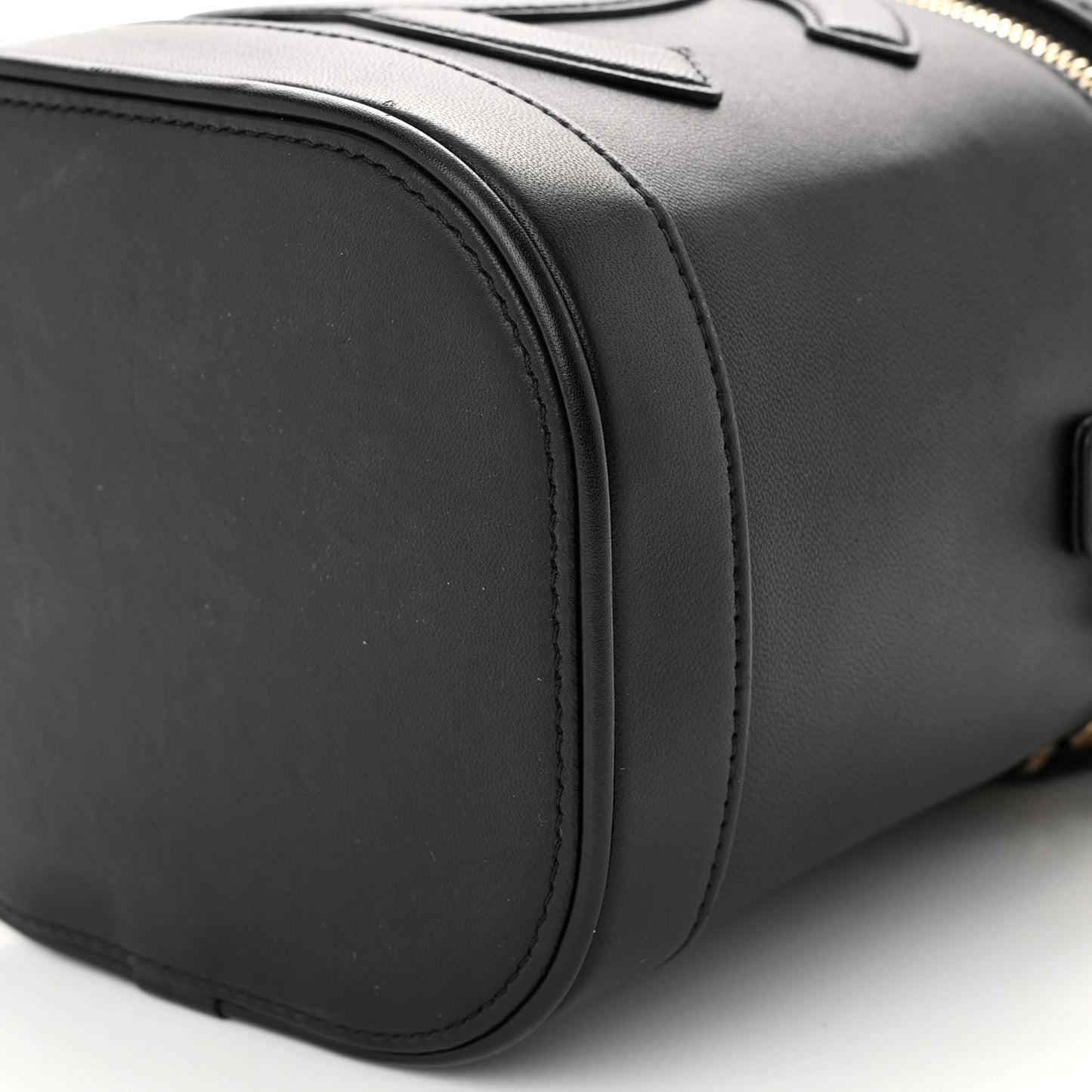 Lambskin Timeless Vanity Cosmetic Case Black