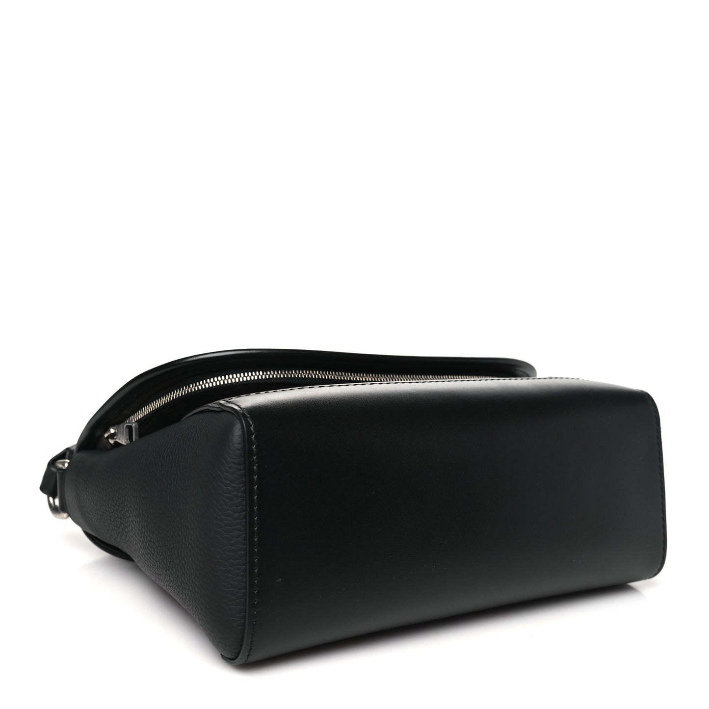 Grained Calfskin Monogram Pulse Messenger Khaki Black