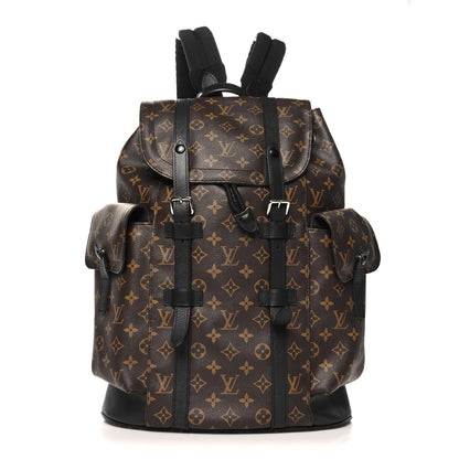 Louis Vuitton Monogram Macassar Christopher MM Backpack 1 of 7