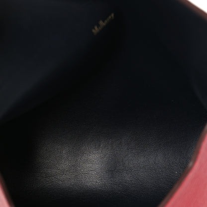 Mulberry Classic Grain Calfskin Darley Cosmetic Pouch Red 4 of 8