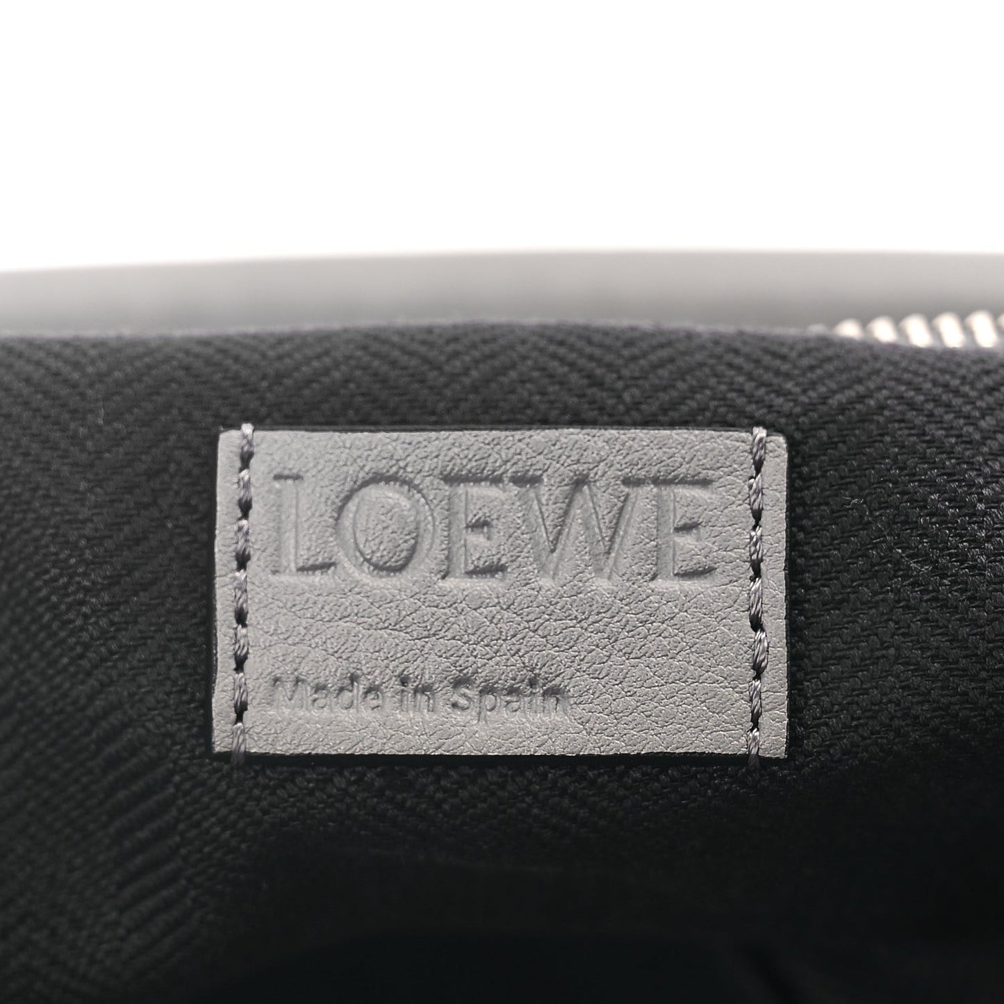 Calfskin Large Puzzle Bag Grey