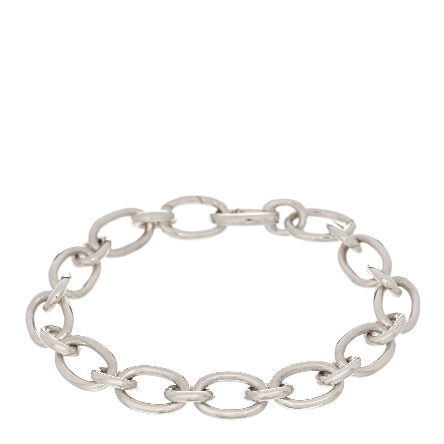 Sterling Silver Oval Link Bracelet