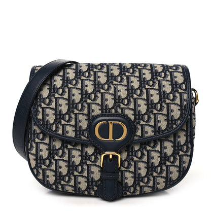 Christian Dior Oblique Medium Bobby Flap Blue 1 of 7