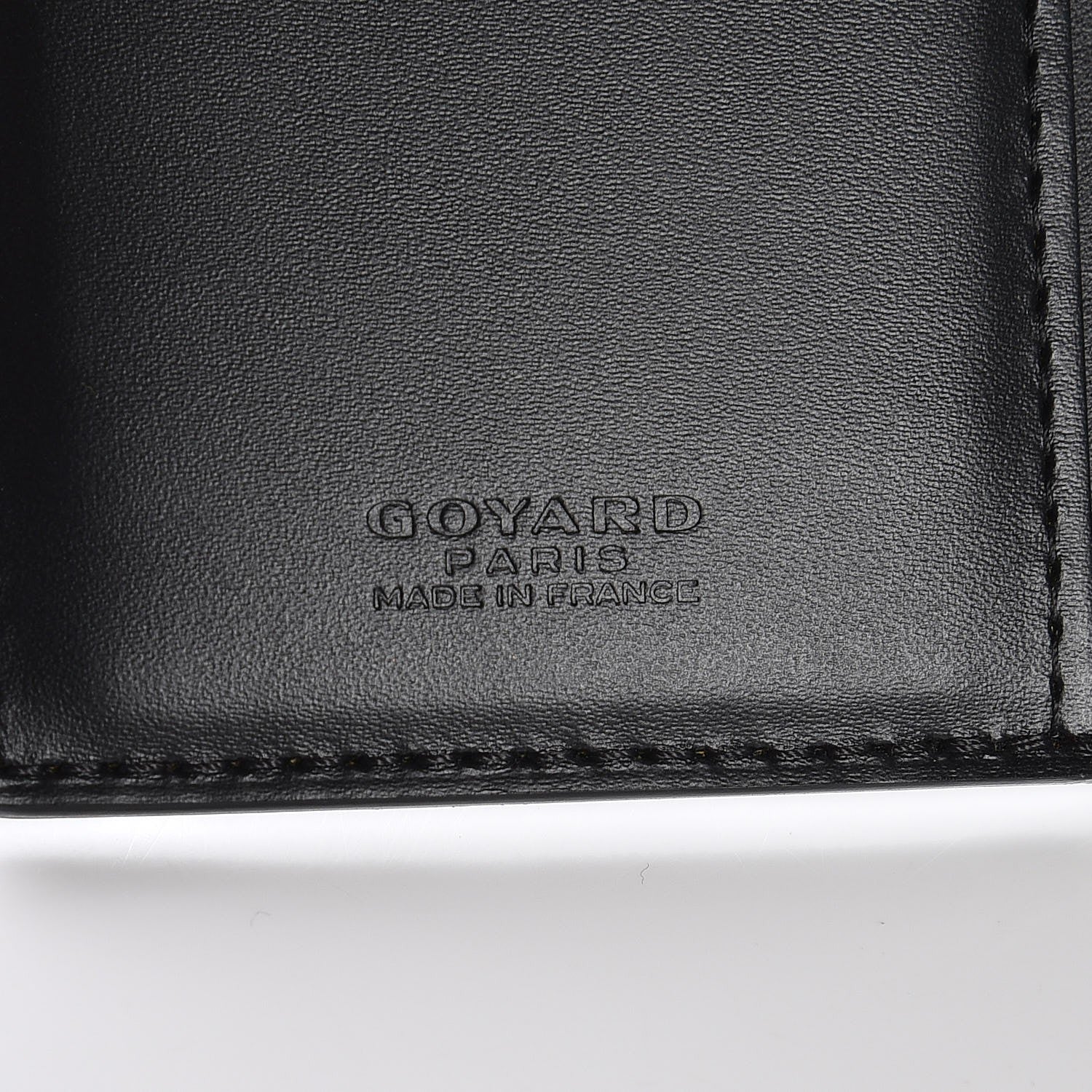 Goyard Goyardine Saint Pierre Card Holder Black 6 of 8