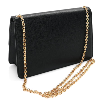 Mulberry Small Classic Grain Calfskin Medium Darley  Black 2 of 7