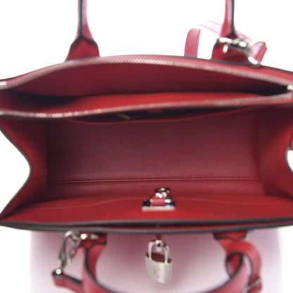 Louis Vuitton Taurillon City Steamer PM Rubis 5 of 9