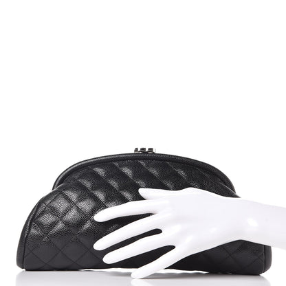 Chanel Caviar Quilted Timeless Clutch Black 2 of 7
