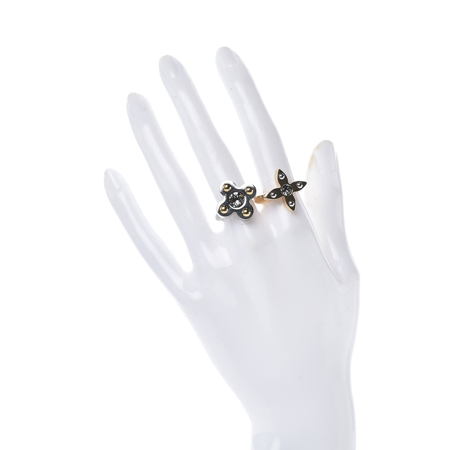 Louis Vuitton Love Letters Timeless Ring Set M 2 of 7
