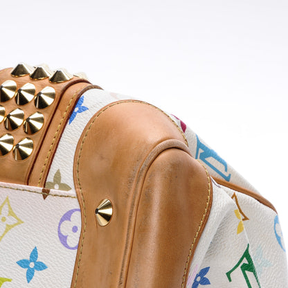 Louis Vuitton Monogram Multicolor Courtney MM White 10 of 14