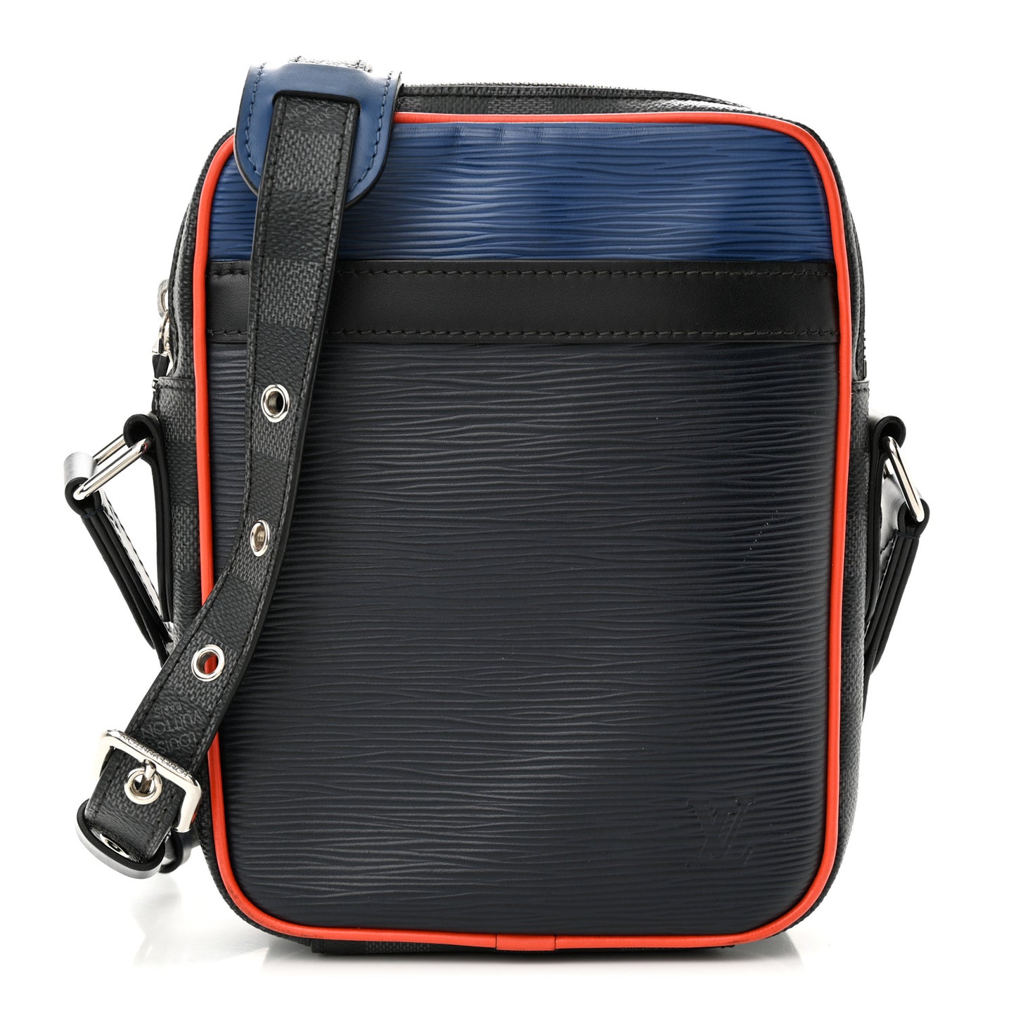 Epi Damier Graphite Danube Slim PM