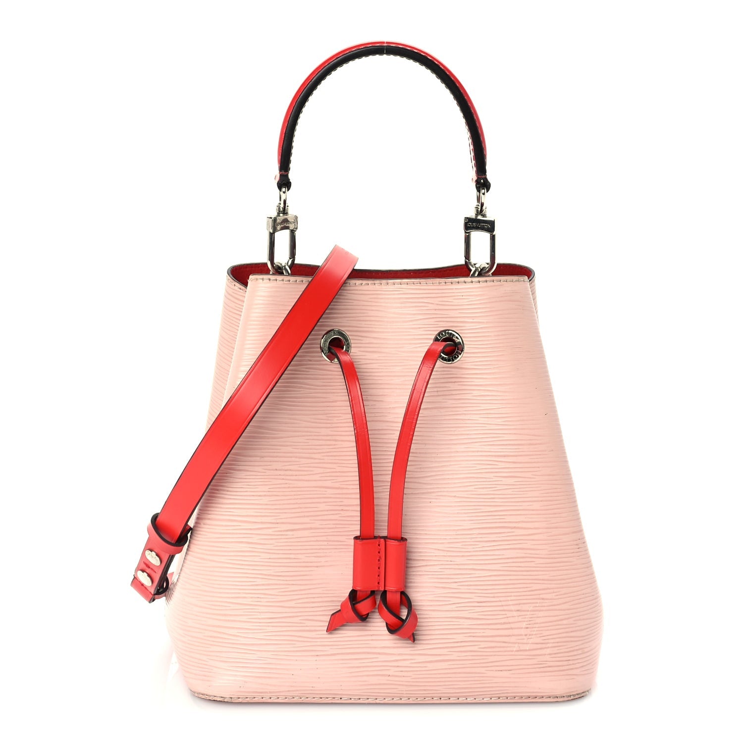 Louis Vuitton Epi NeoNoe BB Rose Ballerine 1 of 8