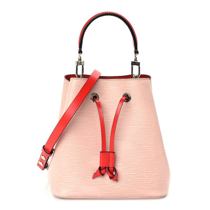 Louis Vuitton Epi NeoNoe BB Rose Ballerine 1 of 8